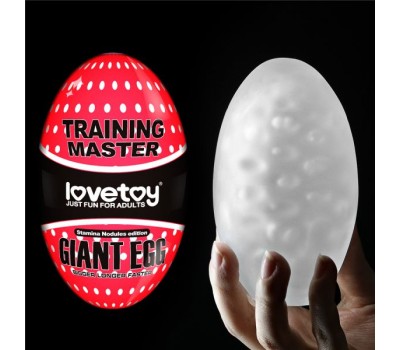 Мастурбатор LoveToy Traning Master Giant Egg Masturbator Red без вибрации