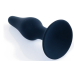 Анальный плаг Silicone Plug Black - Small, BS6400092