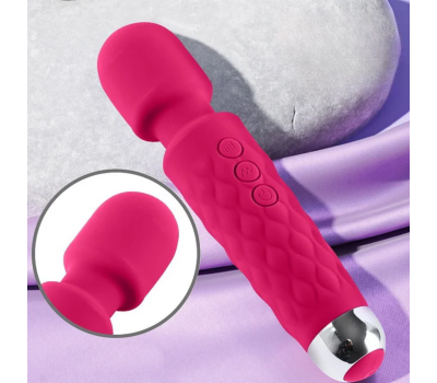 Вибратор микрофон «Pink Microphone», 20 режимов вибрации ,розовый