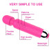 Вибратор микрофон «Pink Microphone», 20 режимов вибрации ,розовый