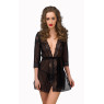 Халатик "BELLA ", black , 36/38