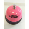 Звонок настольный "RING FOR A CUDDLE" розовый