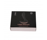 Анальный стимулятор Luxury Prostate 7 режимов вибрации цвет черный