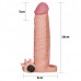 Насадка-удлинитель пениса с вибрацией Add 2" Vibrating Penis Sleeve, Flesh