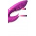 Стимулятор клитора и точки G "Kiss of desire", цвет фиолетовый, 10 режимов вибрации, 3 режима скорости