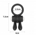 Эрекционное виброкольцо Power Clit Cockring, Black