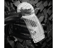 Закрытая насадка на член "Spikes hat", D40, L105