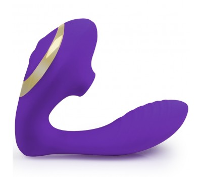 Вакуумный стимулятор клитора Purple Pleaser цвет фиолетовый