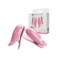 Вибростимуляторы для сосков Pretty Love - Leaf, 10 vibration functions, BI-300036
