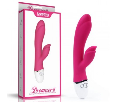 Вибромассажер с рельефным наконечником Rabbit Vibrator USB Rechargeable