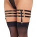 Сексуальные подвязки для ног с заклепками Suspender Garters