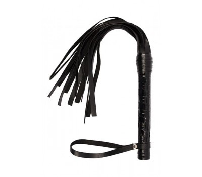 Флогер VIP Leather Flogger, Black