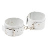 Оковы Leather Standart Leg Cuffs, White