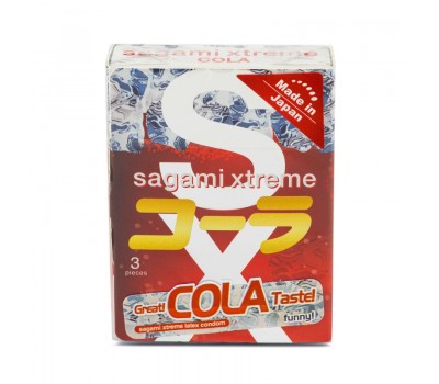Презервативы ультратонкие SAGAMI XTREME COLA №3 (упаковка 3 шт)