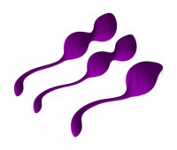 Набор вагинальных шариков Purple Kegel Set фиолетовый