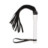 Флогер VIP Leather Flogger, White кожа
