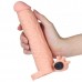 Насадка-удлинитель пениса с вибрацией Add 2" Vibrating Penis Sleeve, Flesh