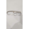 Кляп Leather O-Ring Gag, White