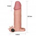 Насадка с вибрацией Add 2" Vibrating Penis Sleeve, Flesh