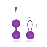 Набор вагинальных шариков Pleasure Violet