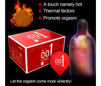 Презервативы OLO Zero One ультратонкие с гиалуроновой кислотой и согревающим эффектом (по 1 шт)