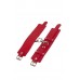 Наручники Leather Dominant Hand Cuffs, Red