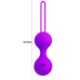Вагинальные шарики "Bolas", фиолетовый, 60 г