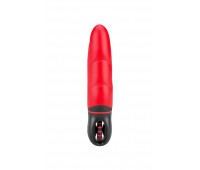 Вибратор с оригинальным дизайном и ребристой поверхностю AMOR BIG VIBRATOR ANGELUS Red (Приложение НЕ Функционирует!)