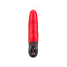 Вибратор с оригинальным дизайном и ребристой поверхностю AMOR BIG VIBRATOR ANGELUS Red (Приложение НЕ Функционирует!)
