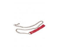 Поводок Leather Leash, Red