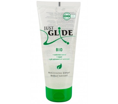 Органическая смазка на водной основе Just Glide Bio 200 мл (веганская)