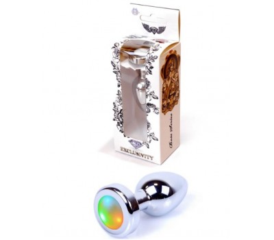 Анальная пробка Boss Series - Jewellery PLUG Disco Flashlight S