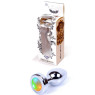 Анальная пробка Boss Series - Jewellery PLUG Disco Flashlight S
