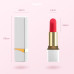 Вибратор помада "Lipstick", белый, 10 режимов вибрации