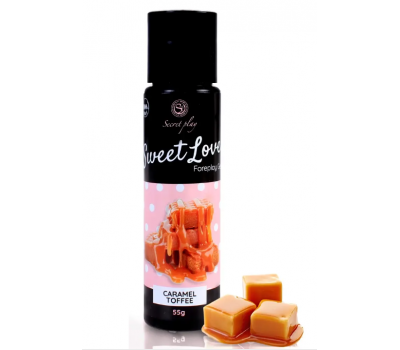 Гель для орального секса Secret Play - Sweet Love Caramel Toffee Gel, 60 ml