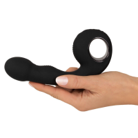 Изогнутый вибратор для точки G и P , Black Velvets