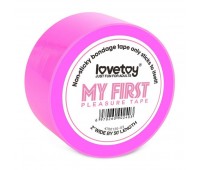 Фуксия лента для бондажа LOVETOY MY FIRST