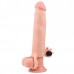 Удлиняющая насадка с вибрацией Add 3" Vibrating Penis Sleeve, Flesh