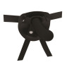 Страпон Raw Recruit Strap-On M, без вибрации, цвет черный