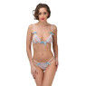 Set of 2 "OLGA" (Top, Crotchless Thongs), white, 40/42