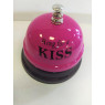 Звонок настольный "RING FOR A KISS" малиновый