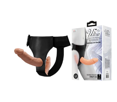 Страпон с двумя насадками BAILE - DOUBLE DILDOS Strap On, BW-022077 Страпон с двумя насадками BAILE - DOUBLE DILDOS Strap On, BW-022077