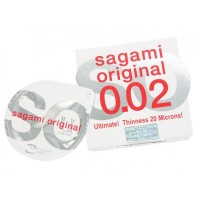 Презерватив полиуретановый ультратонкий Sagami люкс класса ( в упаковке 1 шт)