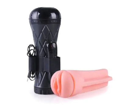 Вагина - мастурбатор с вибрацией Boss Series: Vibrating Vagina cyber skin - Latarka, BS6000025