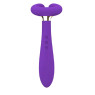 Вибратор для пар "Multifunctional", фиолетовый 10 режимов вибрации