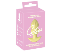 Анальная пробка с вибрацией Vibrating Mini Butt Plug Yellow