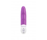 Вибратор с оригинальным дизайном и ребристой поверхностю AMOR BIG VIBRATOR ANGELUS Violet (Приложение НЕ Функционирует!)