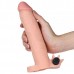 Удлиняющая насадка с вибрацией Add 3" Vibrating Penis Sleeve, Flesh