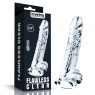 Реалистичный фаллоимитатор с присоской 7.5'' Flawless Clear Dildo, Clear