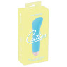 Синий мини вибромассажер Cuties Mini Vibrator с 7 различными вибрационными режимами